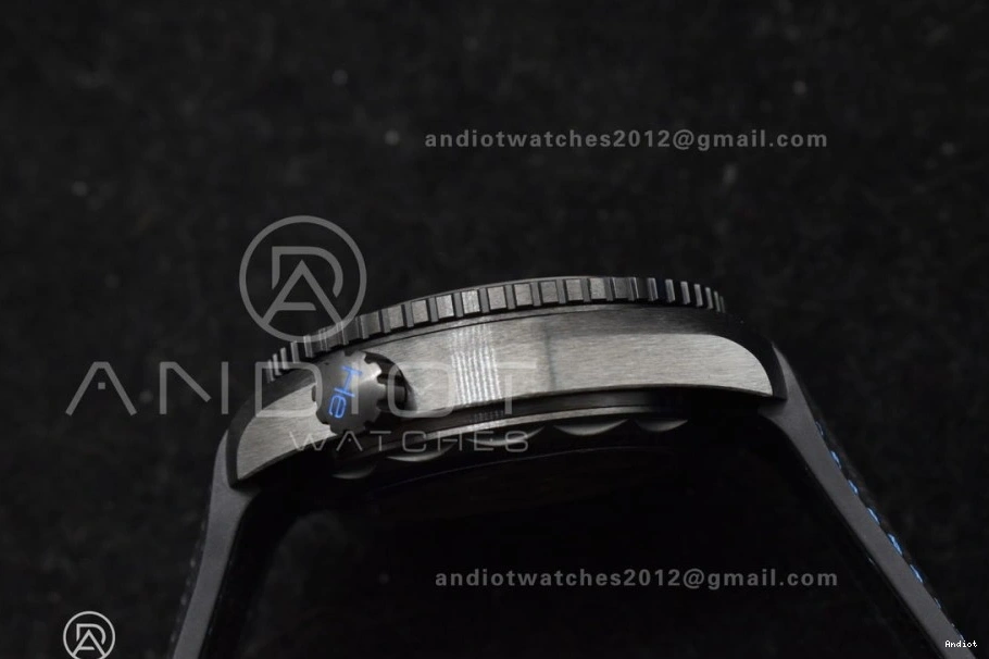 Edition Black Ceramic Strap Planet Best Ocean Black 1:1 Blue Clone VSF Nylon 45.5mm A8906 Deep Real Super on 1217